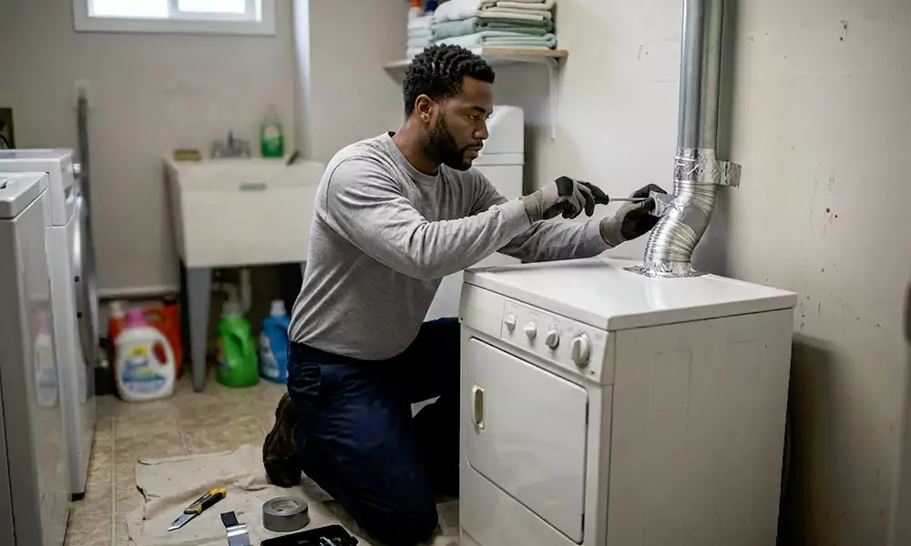 Dryer Vent Repair in West Springfield, MA