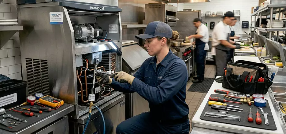 Commercial Ice Machine Maintenance in West Springfield